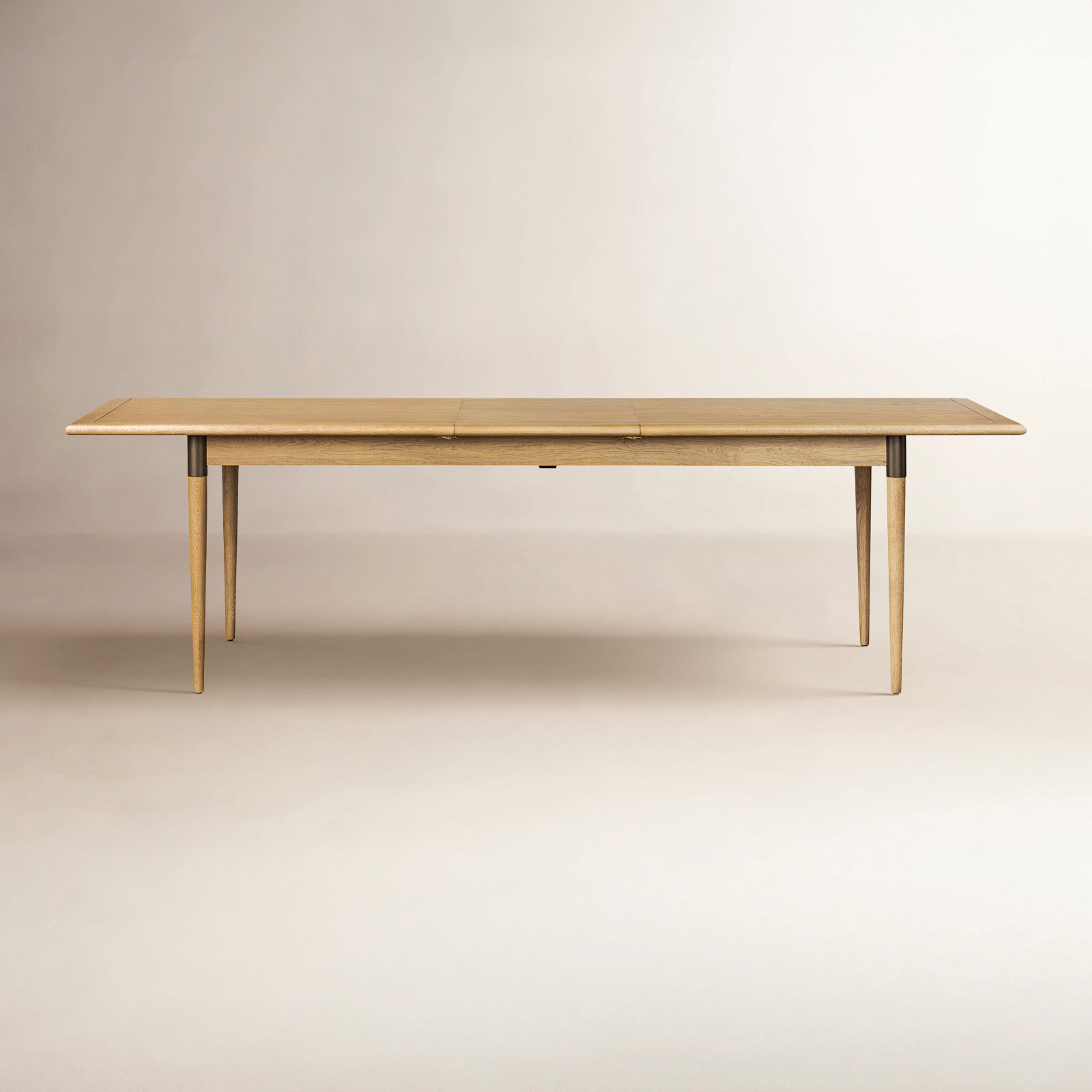 Yanely 84'' Extendable Dining Table, Fawn Oak