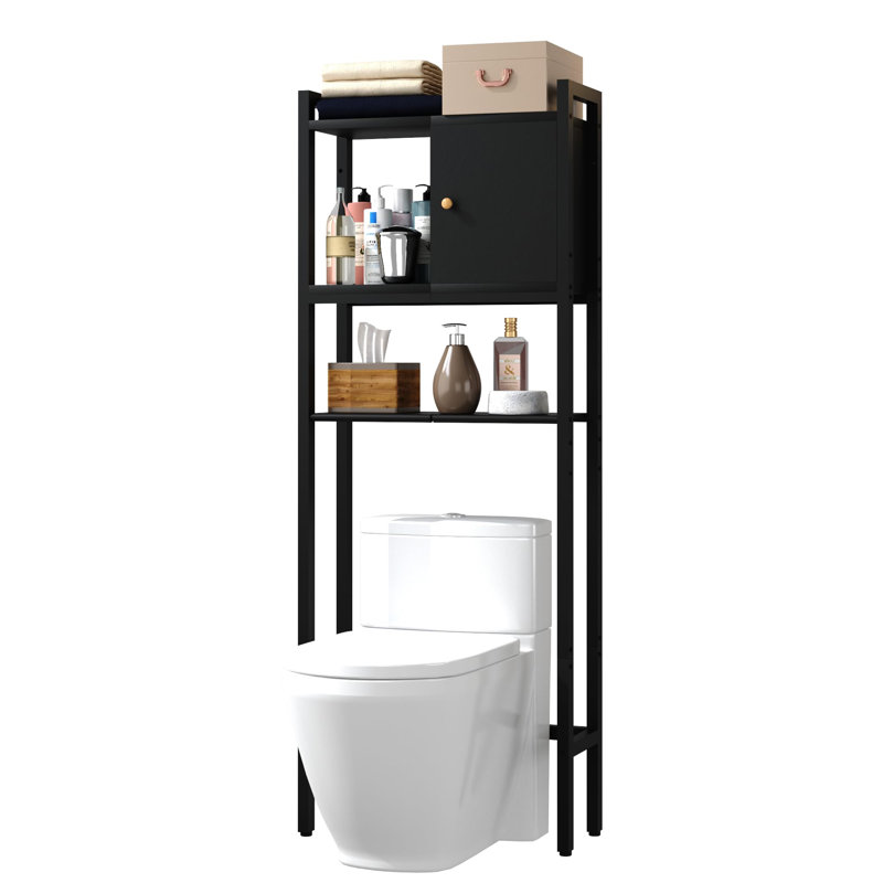 Rangement au-dessus de la toilette, Noir, noir, noir, noir
