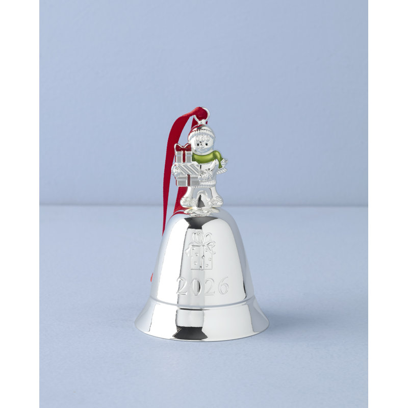 Lenox 2026 Musical Bell Silverplate Ornament