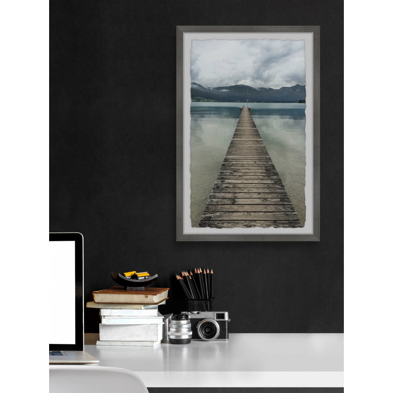«Bridge Beyond Reach», reproduction encadrée, H 12 po x l 8 po x P 1,5 po