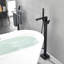 Robinet de baignoire autoportant avec douche à main