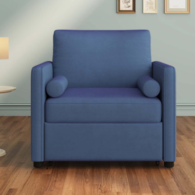 Fauteuil-lit convertible 3 en 1 avec dossier réglable