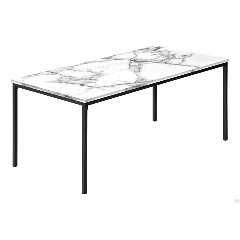Ensemble de table, ensemble de 3 pièces, café, bout, métal, Blanc