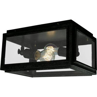 Amedee Glass Flush Mount