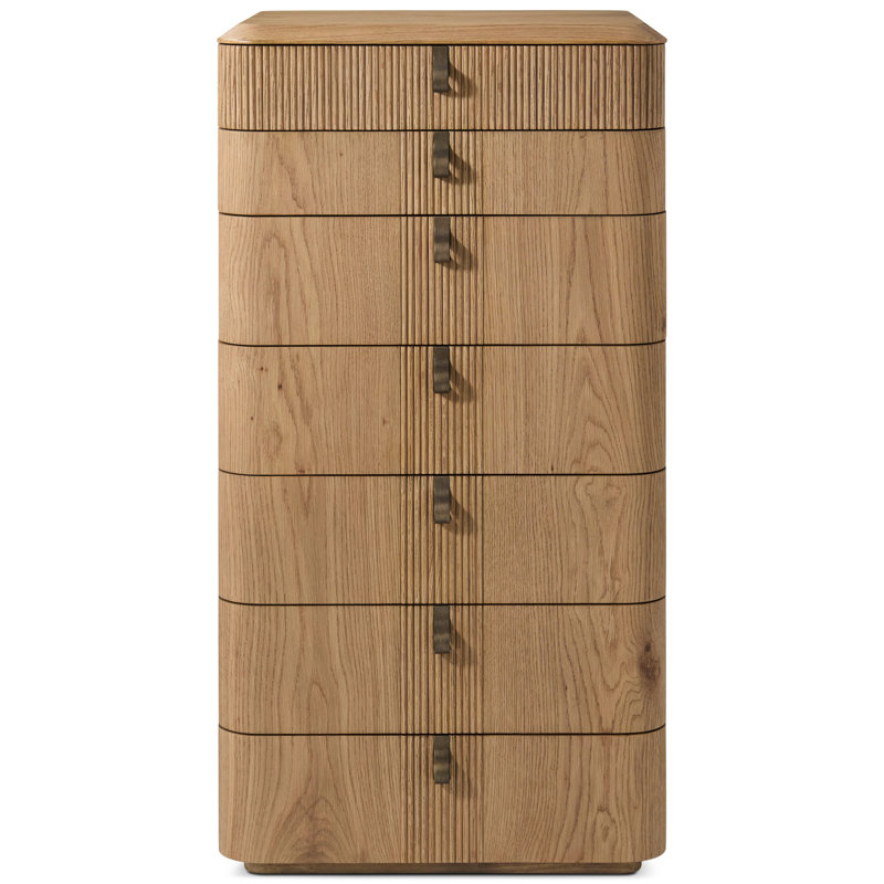 Vienna Tall Dresser, Natural