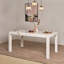 Aayushi Rectangular 200 Cm L x 90 Cm W Dining Table-395927243-387285194