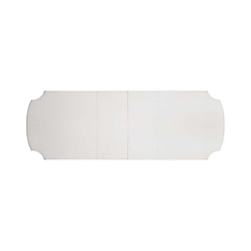 Table à manger avec base de piédestal, H 31 po x L 71 po x l 35 po