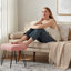 Tabouret de meuble-lavabo 17 po-122126905
