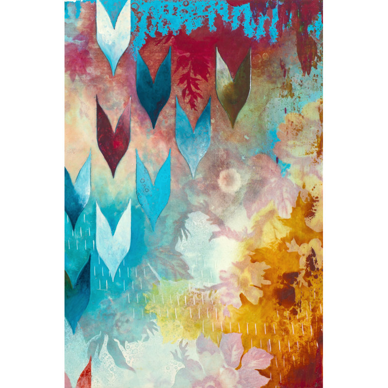 Dewy II - Wrapped Canvas Painting, 91cm H x 61cm W