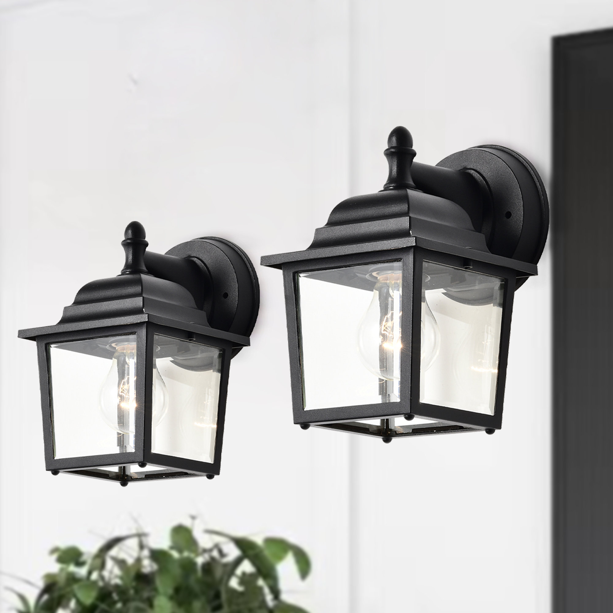 Outdoor Light Fixtures Black Wayfair