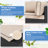 Seville 4 - Person Outdoor Wicker Patio Set with Cushions-1416119891