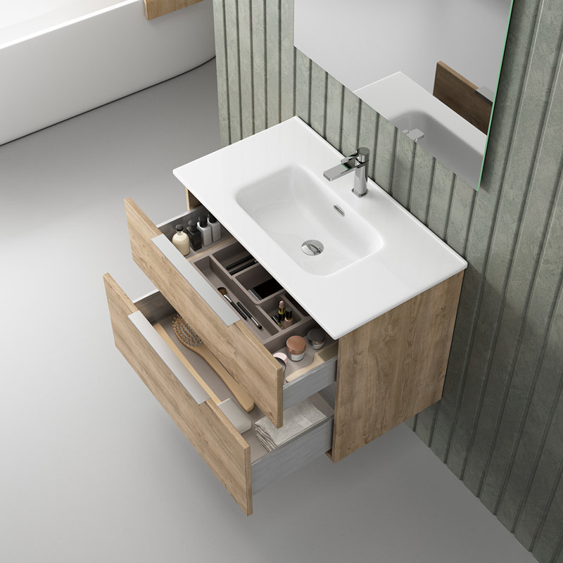 Dalia 32'' W Single Vanity, Natural Oak, 32"