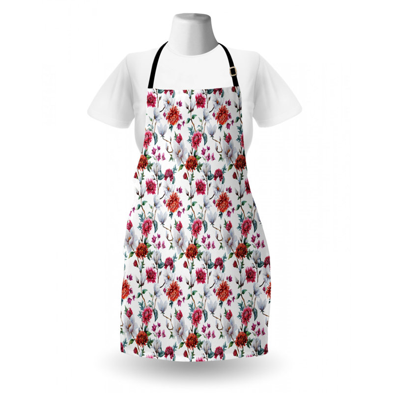 Tablier à fleurs