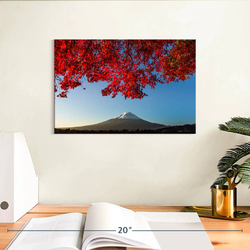 Alvord Mount Fuji During Autumn, 8" H x 12" W