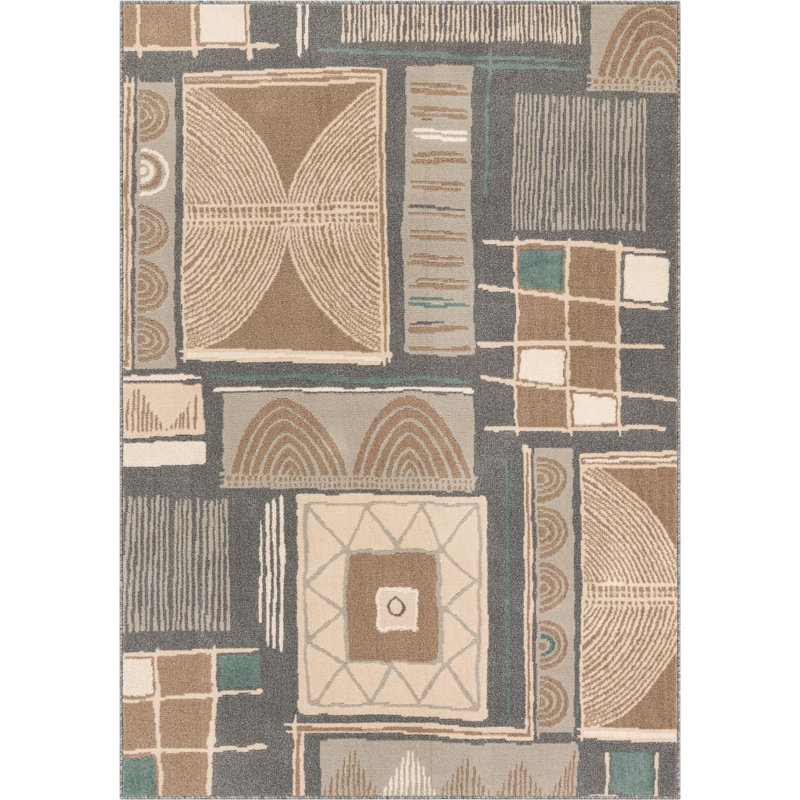 Tribal Telaya Rug, Rectangle 5'1" x 8'
