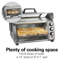  Hamilton Beach Sure-Crisp Air Fryer Toaster Oven with Easy Reach Door, 6 Slice  or 12" Pizza Capacity, 1400 Watts, Stainless Steel, 31523J