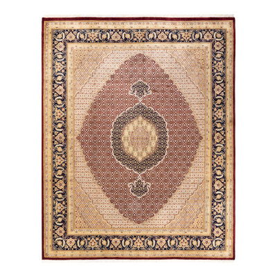 Classic One-of-a-Kind 8' 1" x 10' 1" Hand Knotted Area Rug