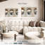 Ensemble de 3 fenêtres sur toile-92763798