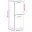 MDF Wall Bathroom Cabinet