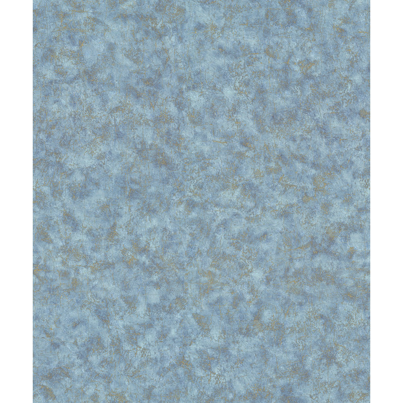 Papier peint patiné vieilli perlé patiné, Bleu