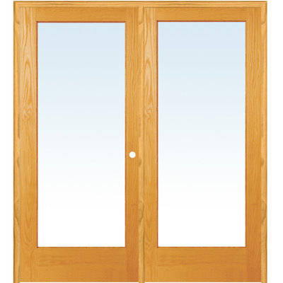 Portes françaises en verre