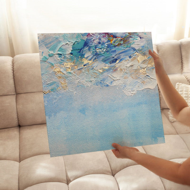 Abstract Alpine Luxe II Transitional Unframed Art Print, 20" H x 20" W