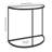 Kyrollos Glass Top Console Table-718499226