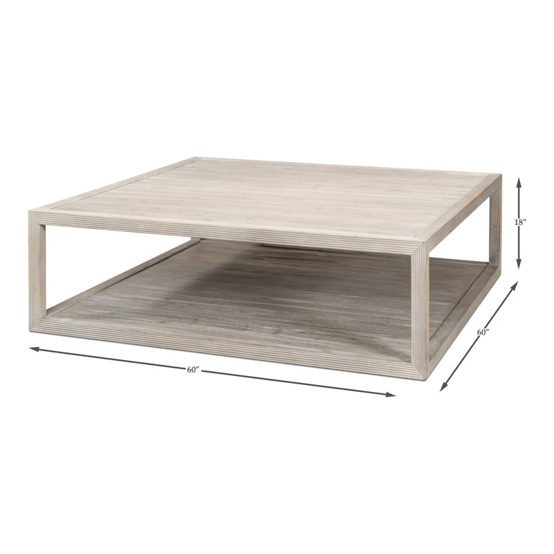 Camden Solid Wood Cocktail Table
