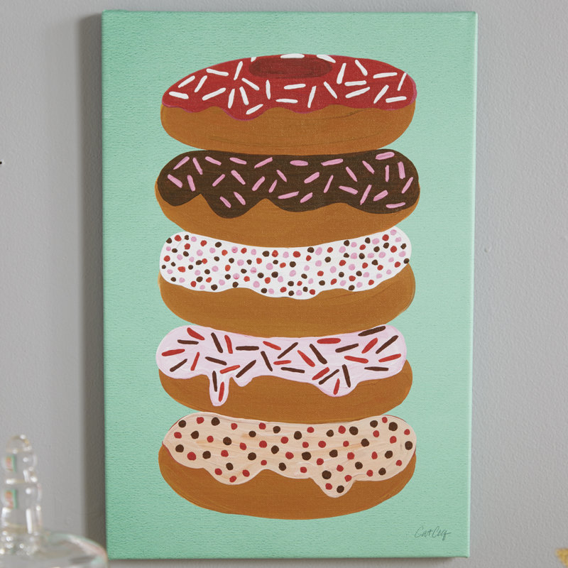« coécrous stacked », impression sur toile, H 18 po x l 12 po x P 1,5 po