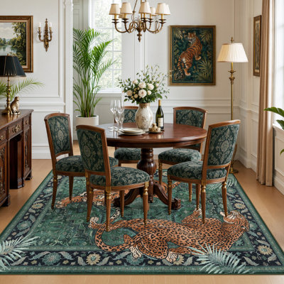 Tapis intérieur doux et antidérapant Boho