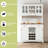 Maza 44 " L Bar Cabinet