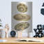 Art mural en métal luxueux «Woven Plates» par Stellar Design Studio, 12 po x 16 po-118904977