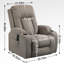 Fauteuil inclinable à moteur simple jusqu'à 350 LBS pour mécanisme de mouvement pour personnes âgées et robuste