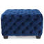 Bleu marine avec boutons - Design moderne, boutons, 28,87 po x 28,87 po x 17,74 po
