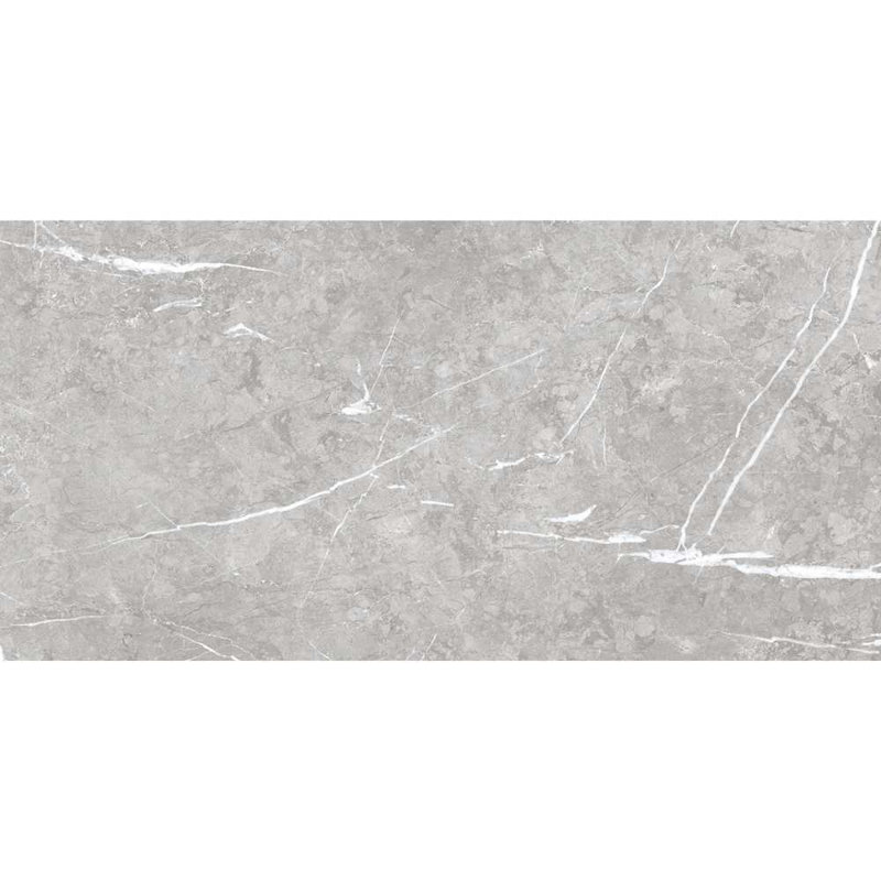 Carreau de porcelaine brillant pour plancher et mur 12 po x 24 po Opera, Perle