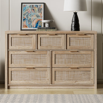 134 cm W Chest of 7 Drawers