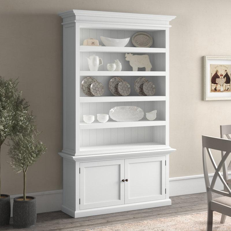 Table buffet en bois massif Halifax H 53,15 po x l 27,56 po Halifax