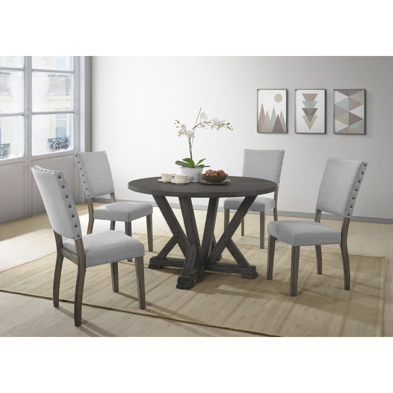  Bateson 5 Piece 47" Round Dinette Set 