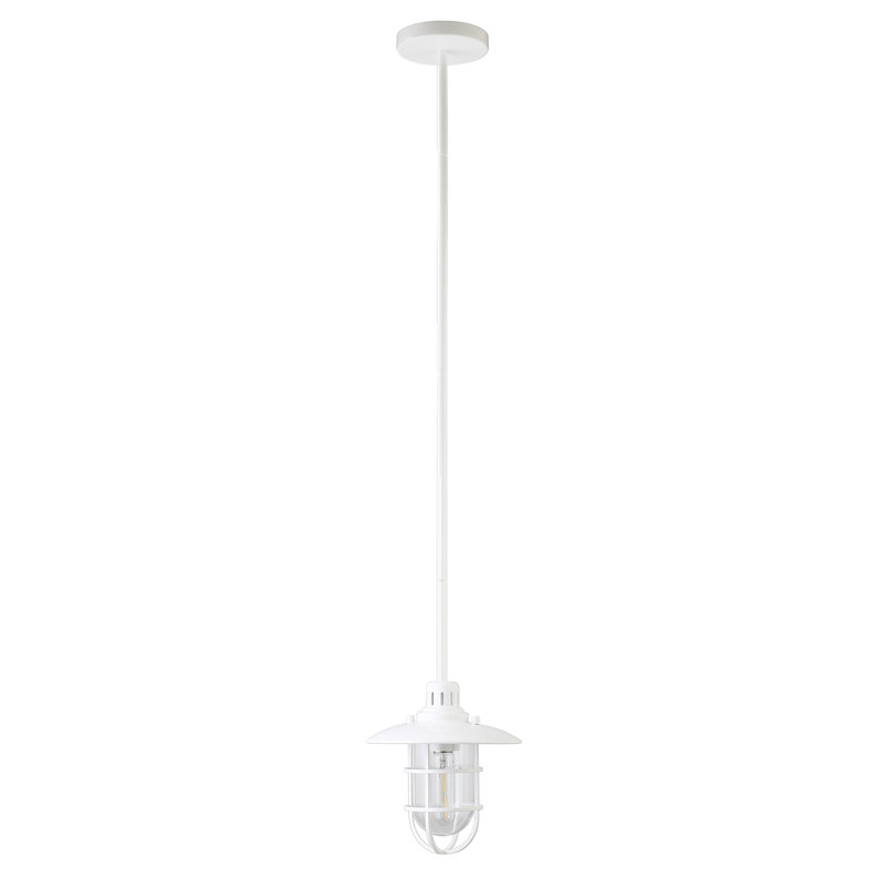 Bay 1 - Light Single Pendant, White