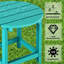 Table de bout ronde pour terrasse - Table d'appoint d'extérieur durable pour la piscine et la cour-191452675