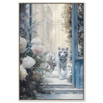 Tiger Storefront Fashion Designer Wall Art by Art Remedy