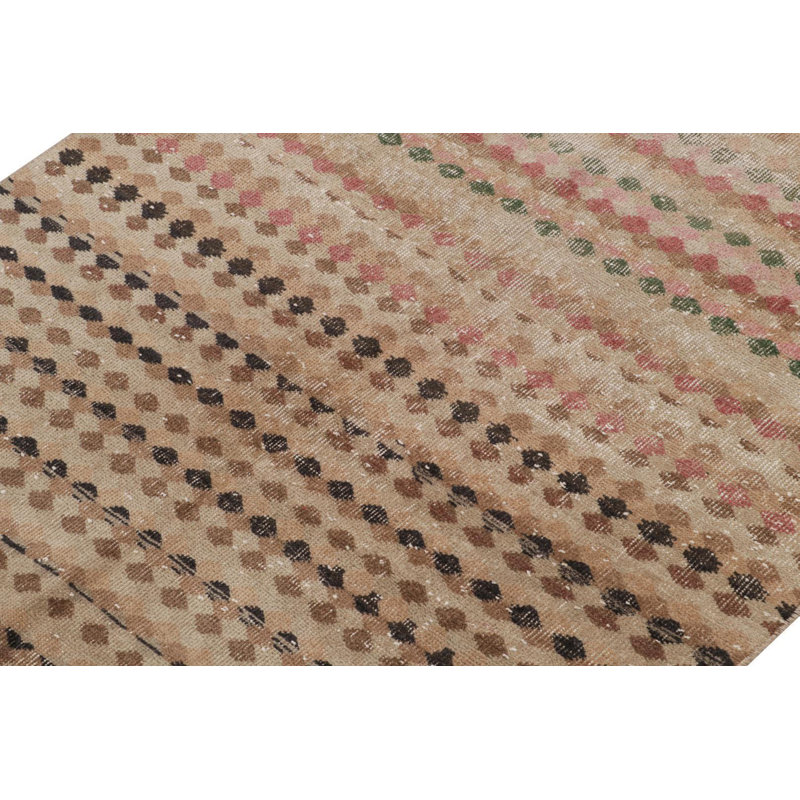 One-of-a-Kind 4’1” X 4’1” Hand Knotted Area Rug