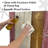 Poyen Solid Wood Panel Headboard Leaner Style-950392871