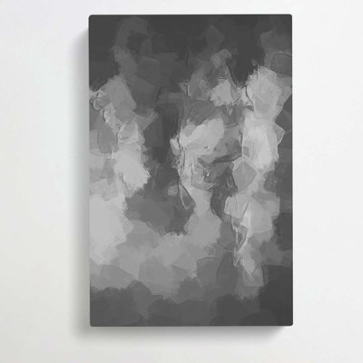 Cascade Of Water In Abstract - Wrapped Canvas Print