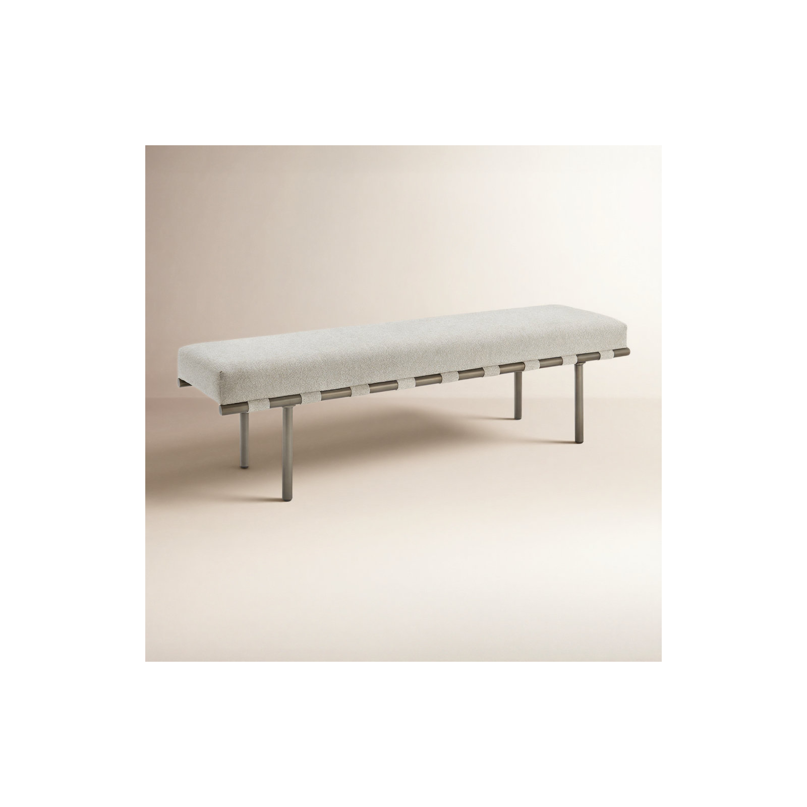 Deena Dining Bench Beige