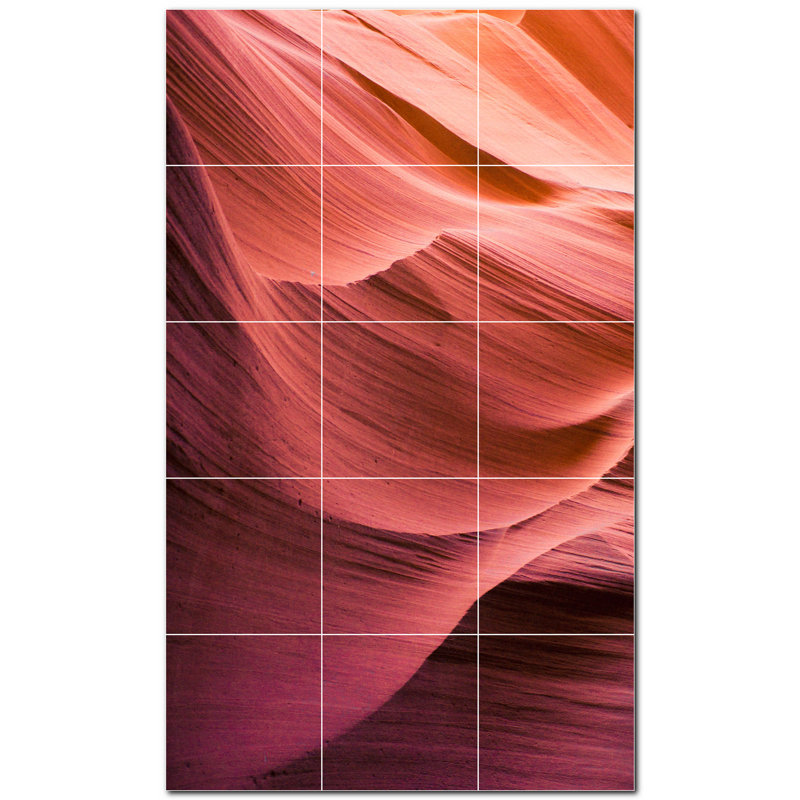 6'' x 6'' Satin Ceramic Decorative Mural