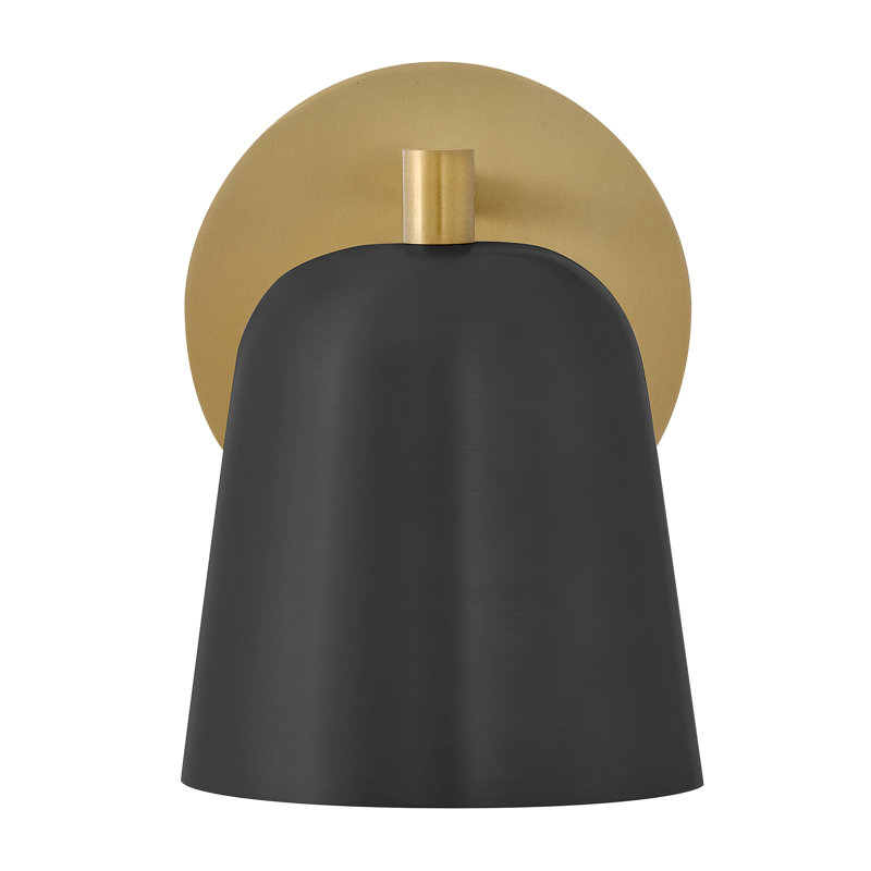  Jojo Adjustable Single Light Wall Sconce, Black