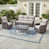 Beige Cushion/Gray Frame selected