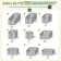 Heise 9 In 1 Modular Galvanized Steel Raised Garden Bed