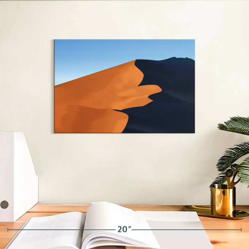 Dune de sable ombrée Alvord, H 8 po x l 12 po